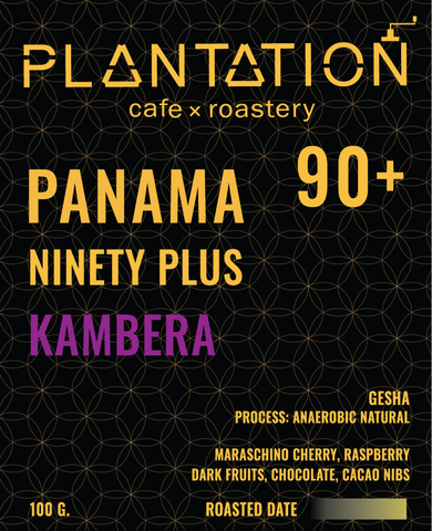 Panama Ninety plus Kambera, Geisha Anaerobic Natural